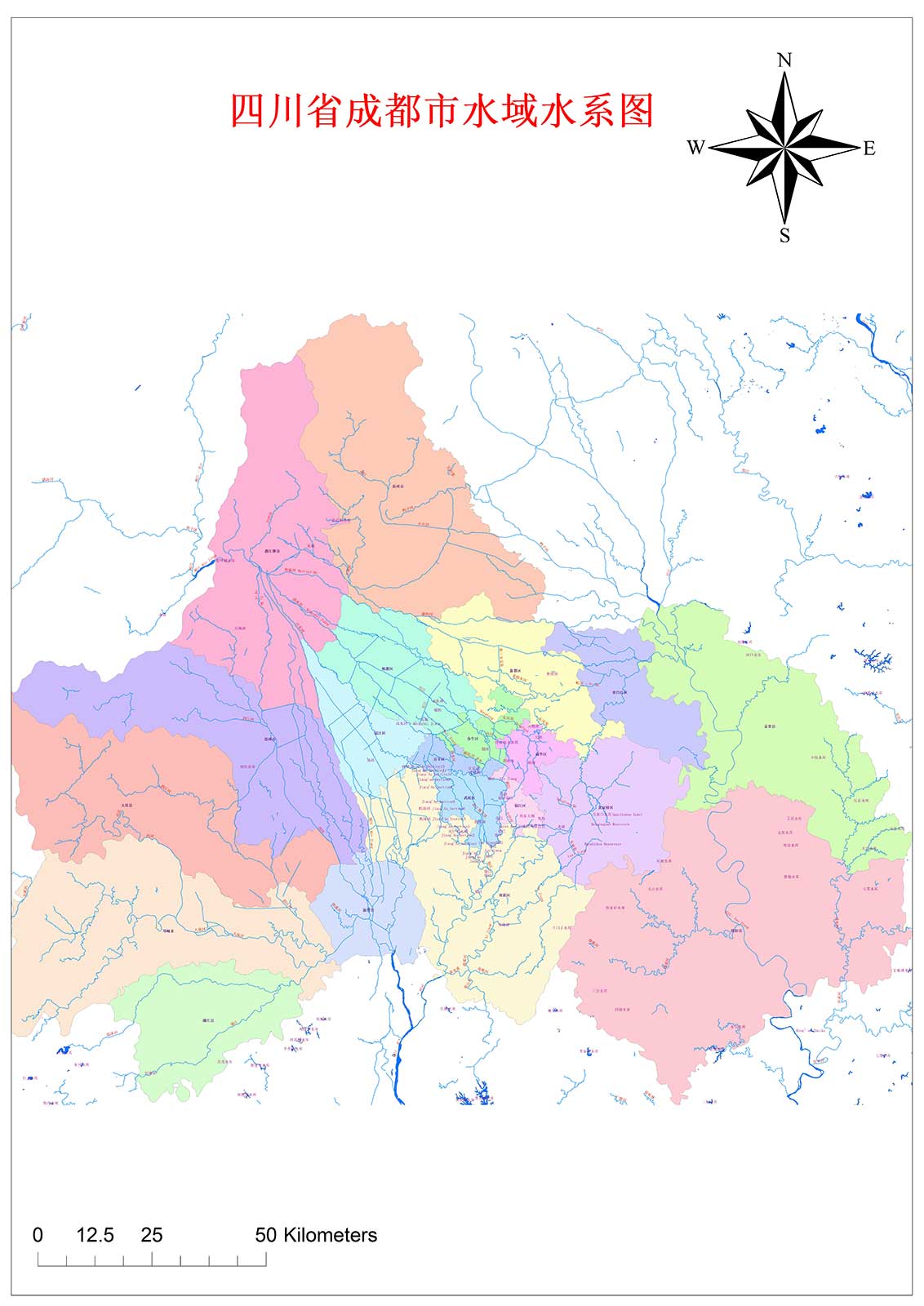 高清衛(wèi)星地圖示例