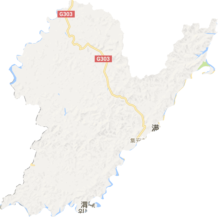 集安市電子地圖