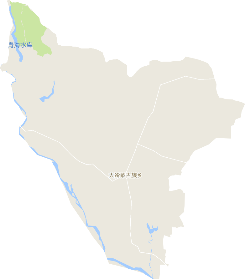大冷蒙古族鎮(zhèn)電子地圖