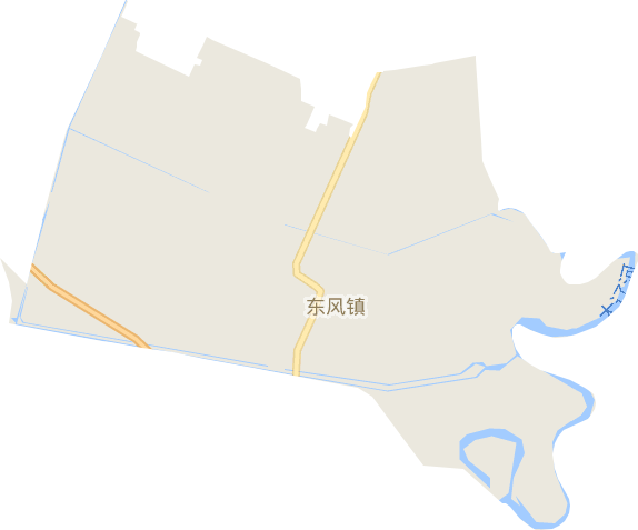 東風鎮電子地圖