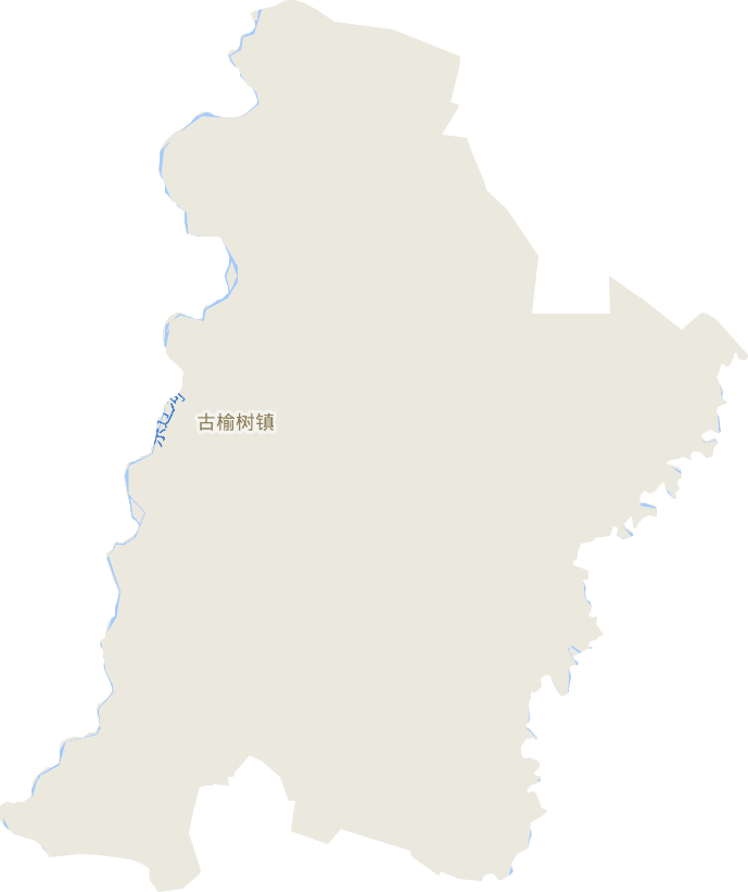 古榆樹鎮電子地圖