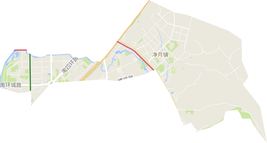 凈月街道電子地圖