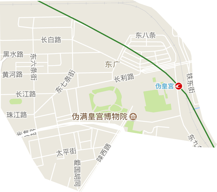 東廣街道電子地圖