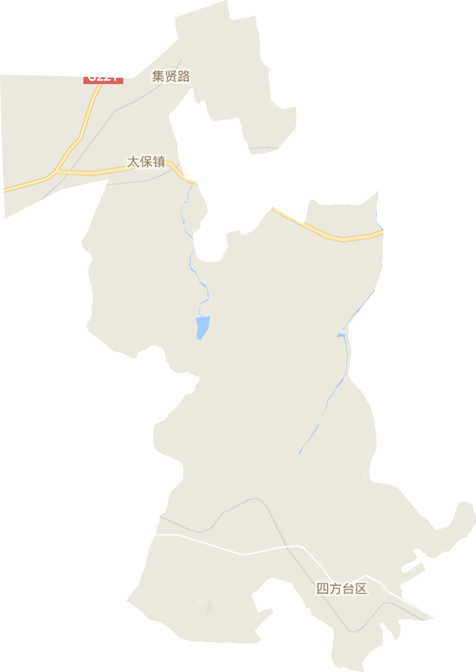 四方臺區(qū)電子地圖