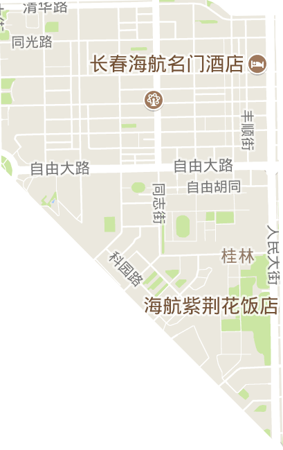 桂林街道電子地圖