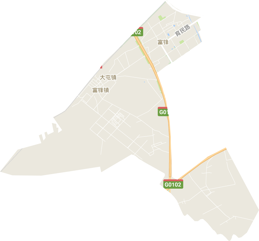 富鋒街道電子地圖