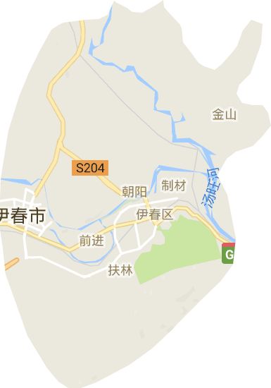 伊春區電子地圖