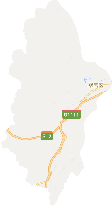 翠巒區電子地圖
