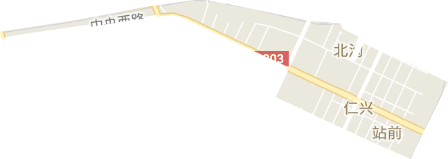 仁興街道電子地圖