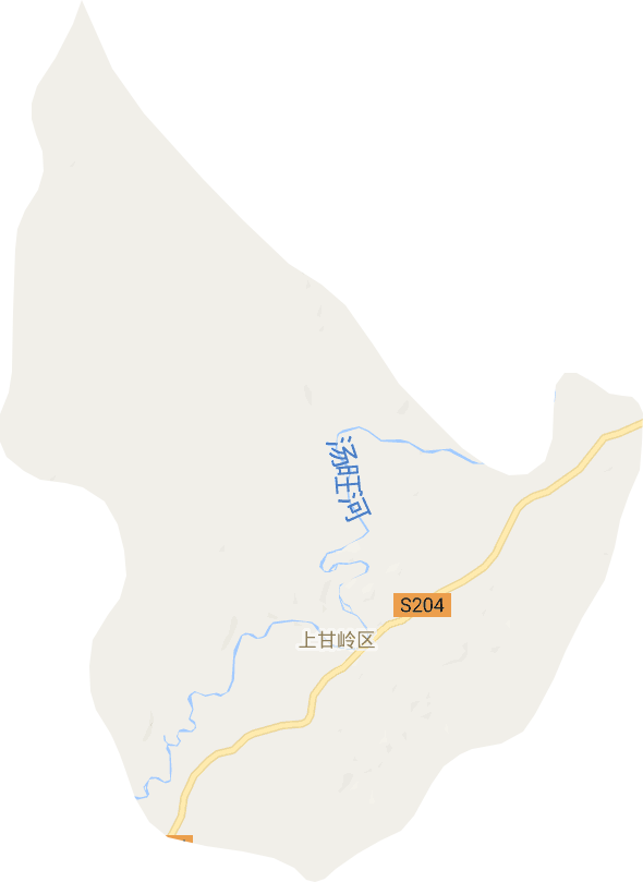 上甘嶺區電子地圖