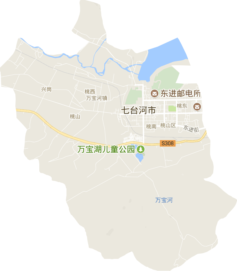 桃山區電子地圖