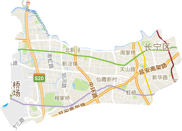 長寧區電子地圖
