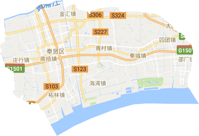 奉賢區(qū)電子地圖