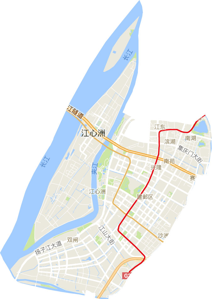 建鄴區電子地圖