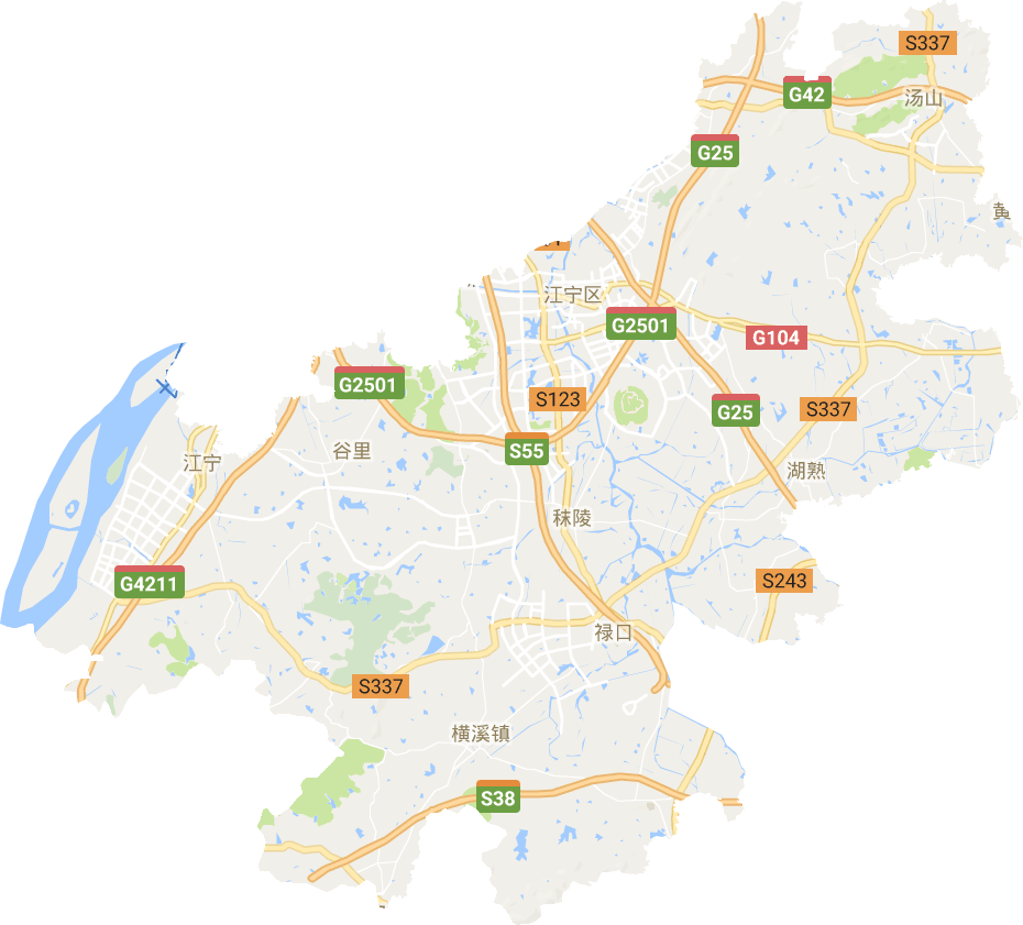江寧區(qū)電子地圖