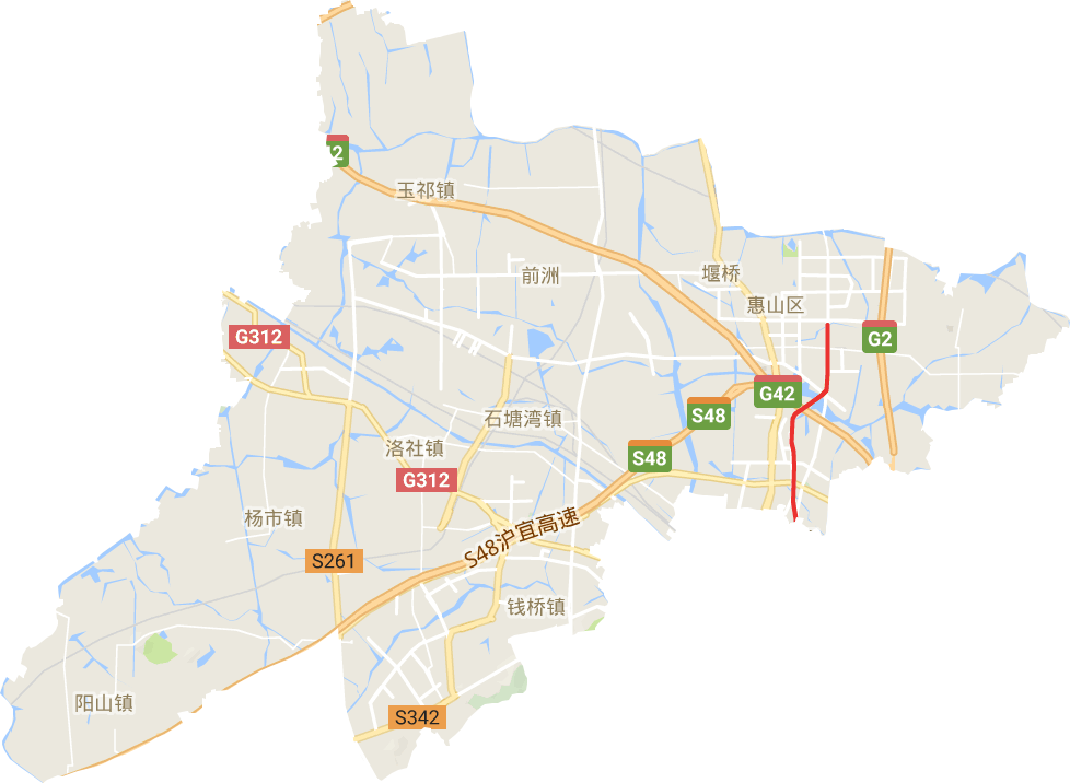 惠山區(qū)電子地圖