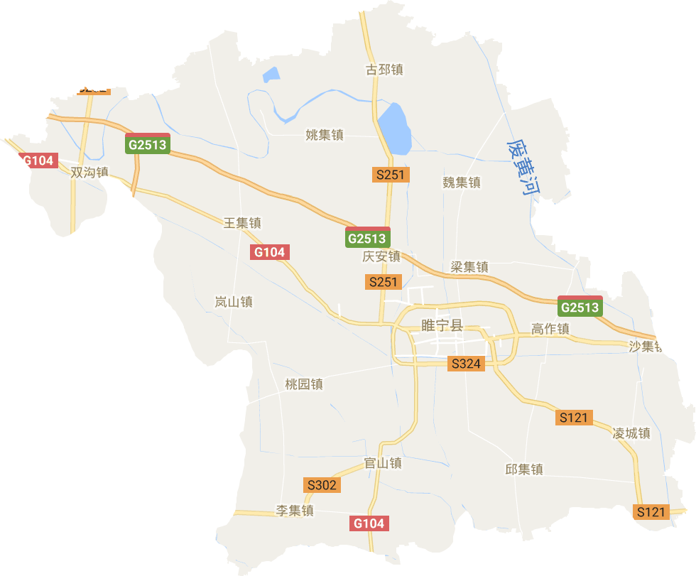 睢寧縣電子地圖