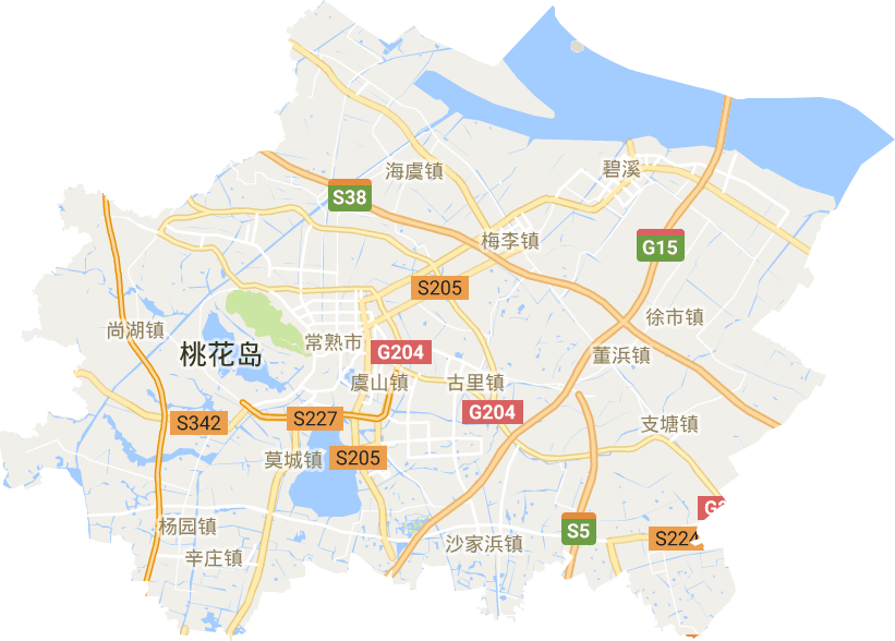 常熟市電子地圖