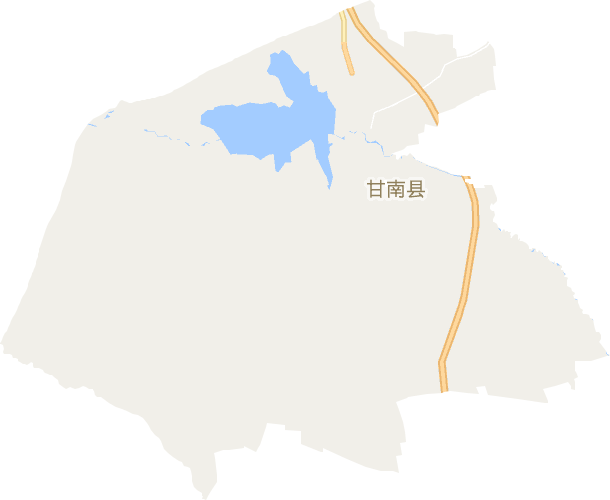 甘南鎮電子地圖