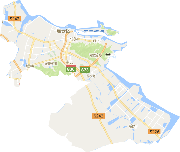 連云區電子地圖