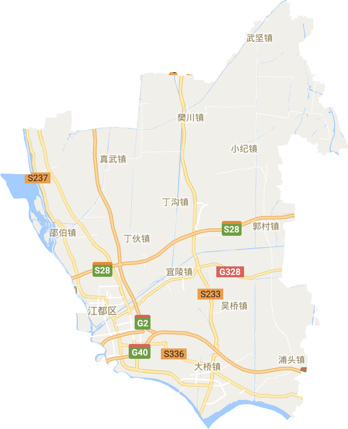 江都區電子地圖