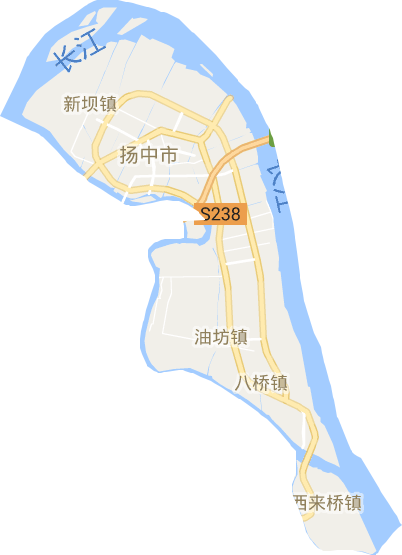 揚中市電子地圖