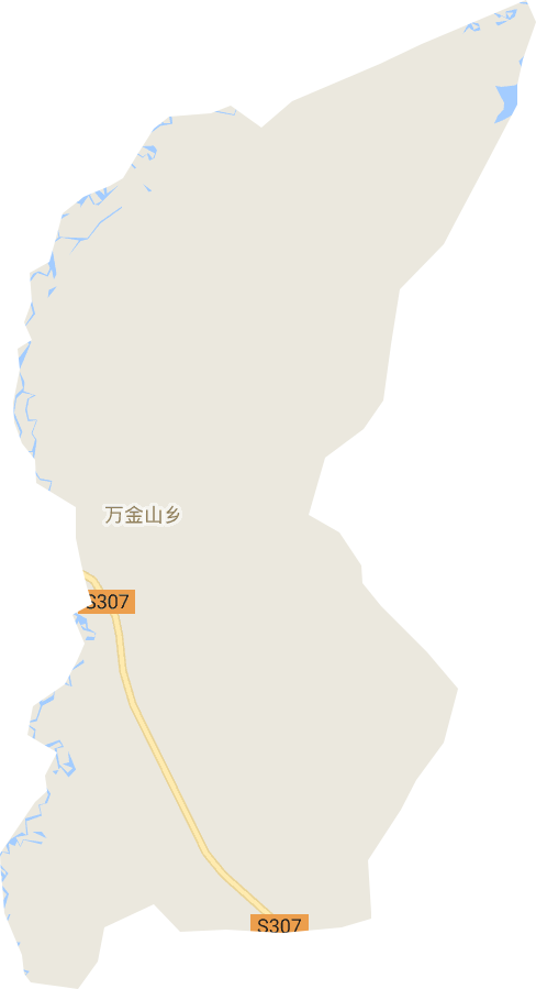 萬金山鄉電子地圖