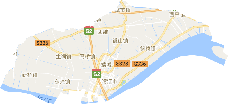靖江市電子地圖