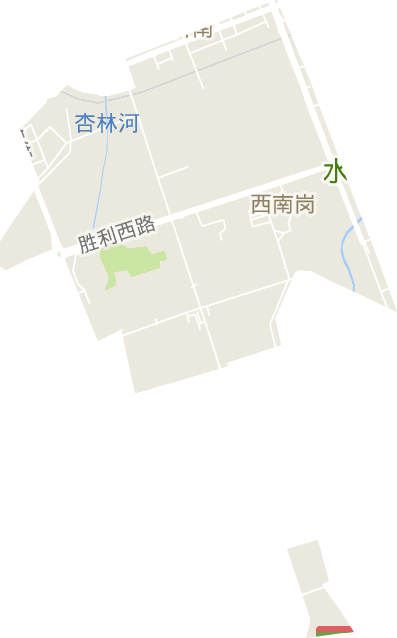 西南崗街道電子地圖