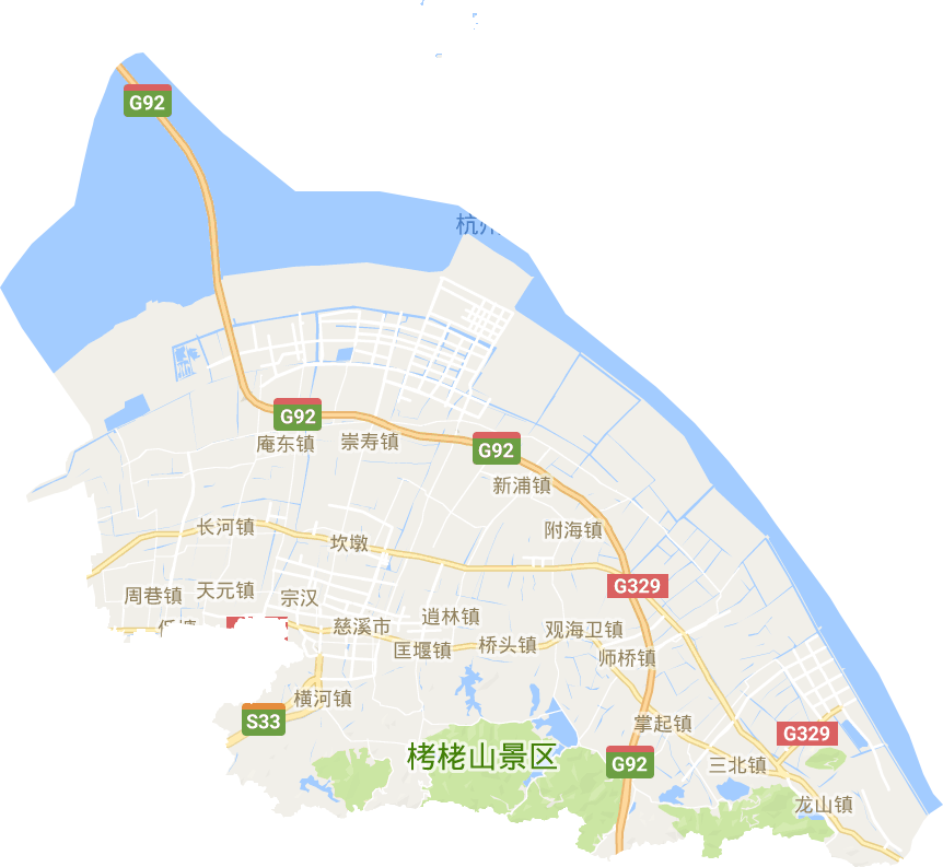 慈溪市電子地圖