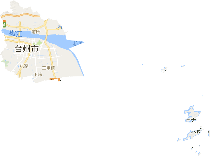 椒江區電子地圖