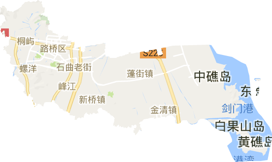 路橋區(qū)電子地圖