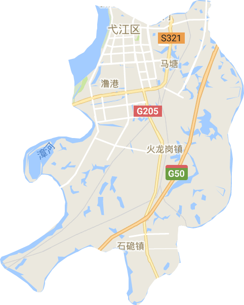 弋江區電子地圖