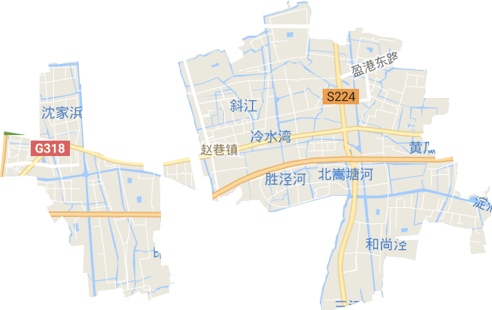 趙巷鎮(zhèn)電子地圖