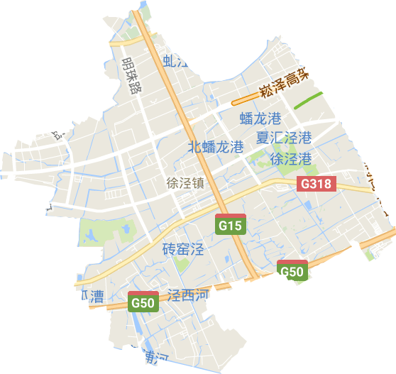 徐涇鎮電子地圖