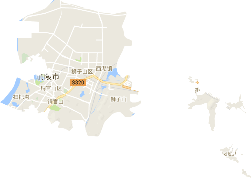 銅官區(qū)電子地圖