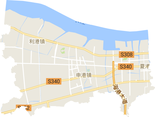 臨港街道電子地圖