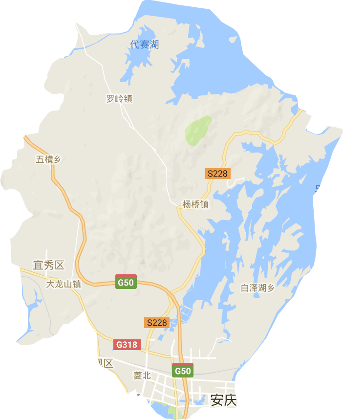 宜秀區電子地圖