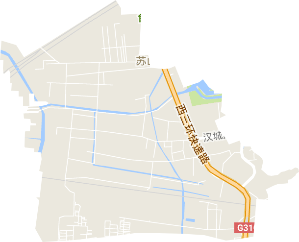 蘇山街道電子地圖