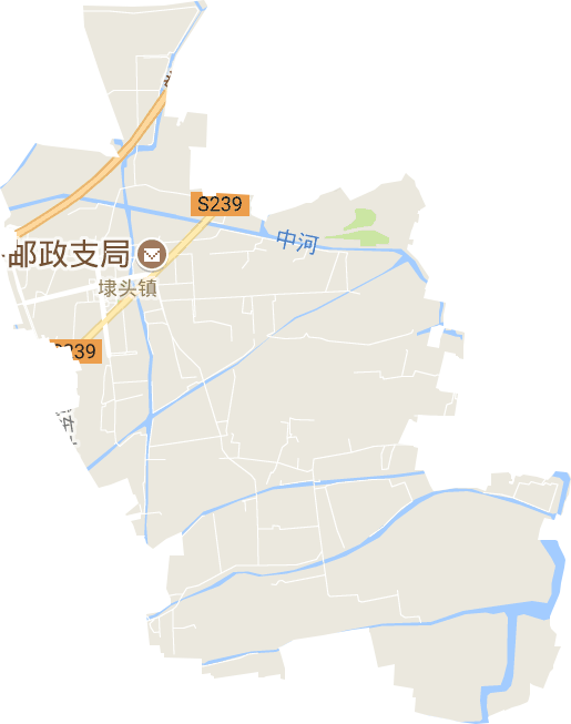 埭頭鎮電子地圖