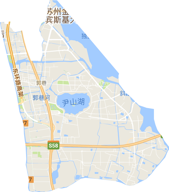 郭巷街道電子地圖