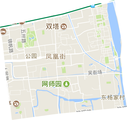 雙塔街道電子地圖