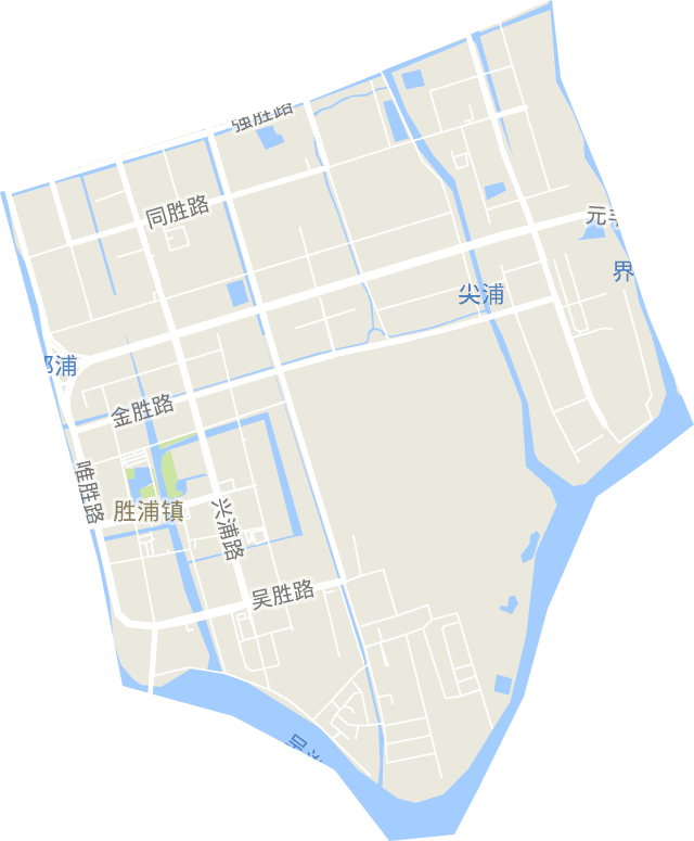 勝浦街道電子地圖