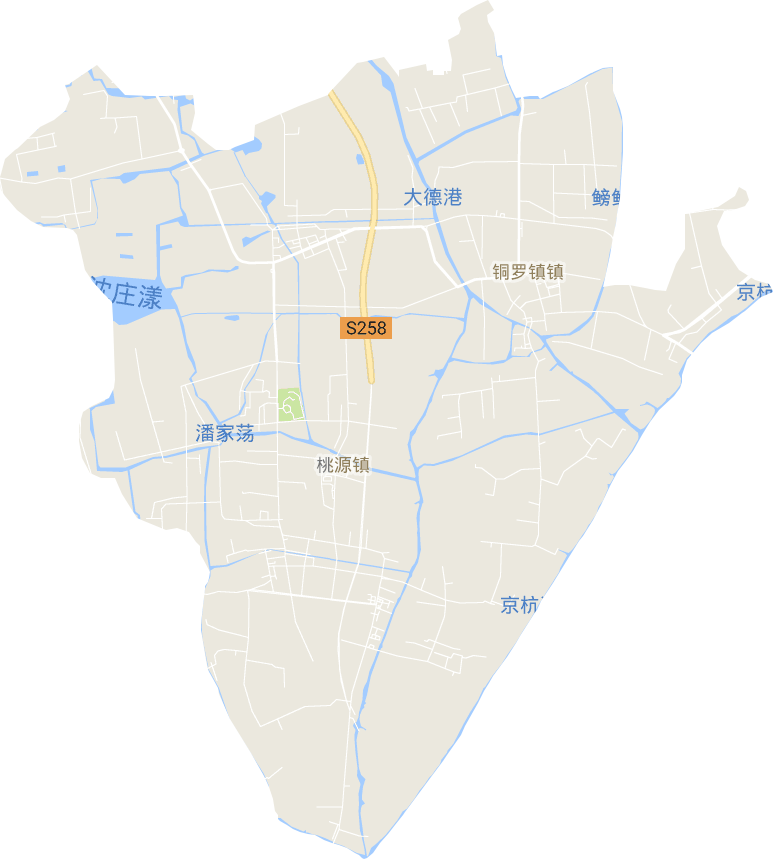 桃源鎮電子地圖