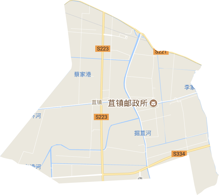 苴鎮電子地圖