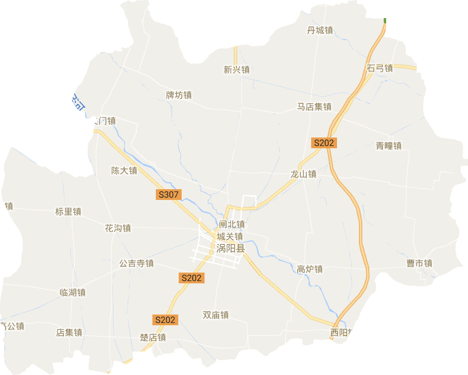 渦陽縣電子地圖