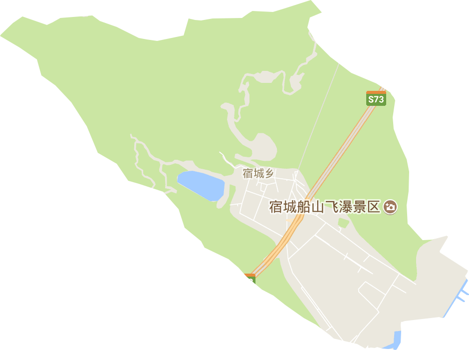 宿城街道電子地圖