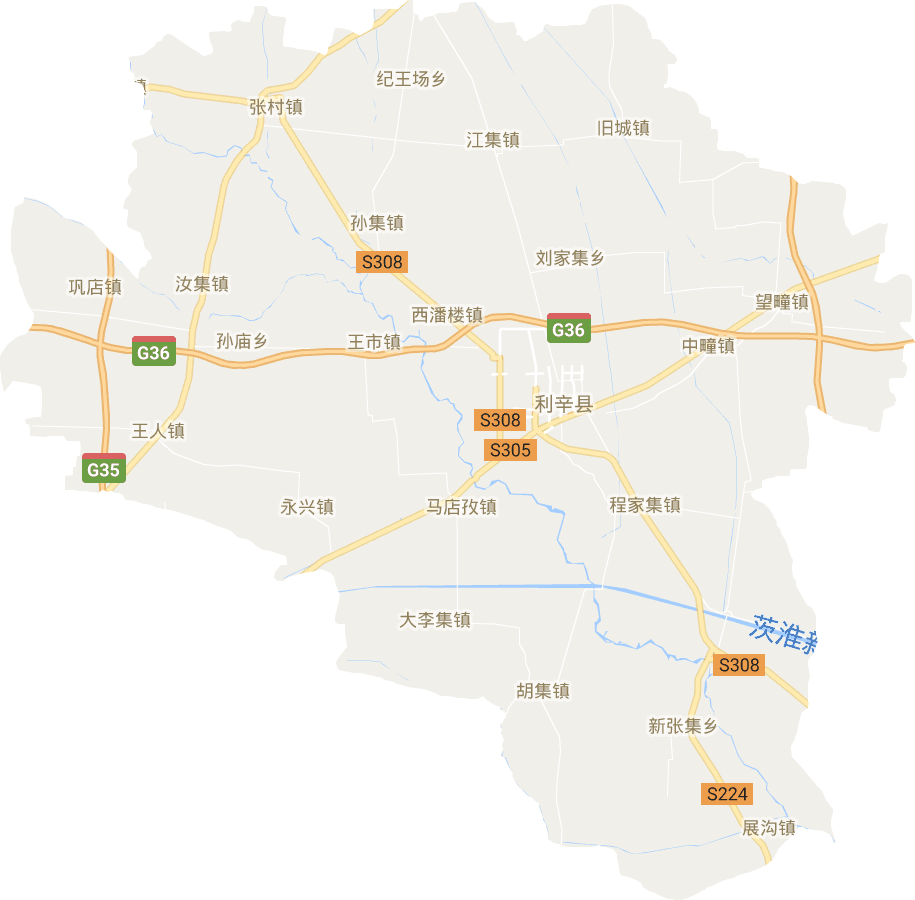 利辛縣電子地圖