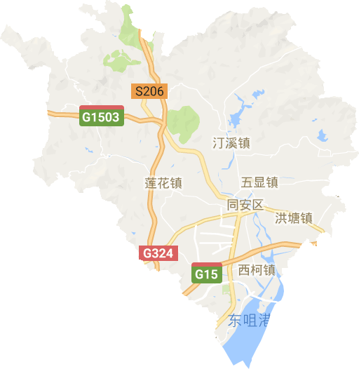 同安區電子地圖
