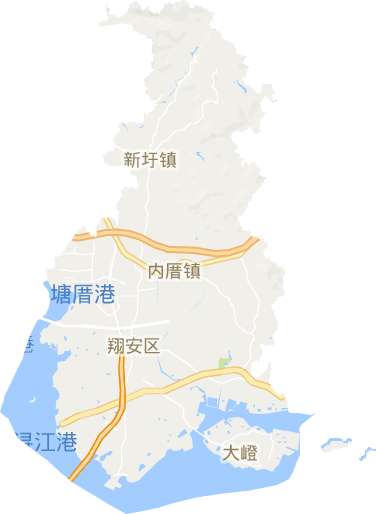 翔安區(qū)電子地圖